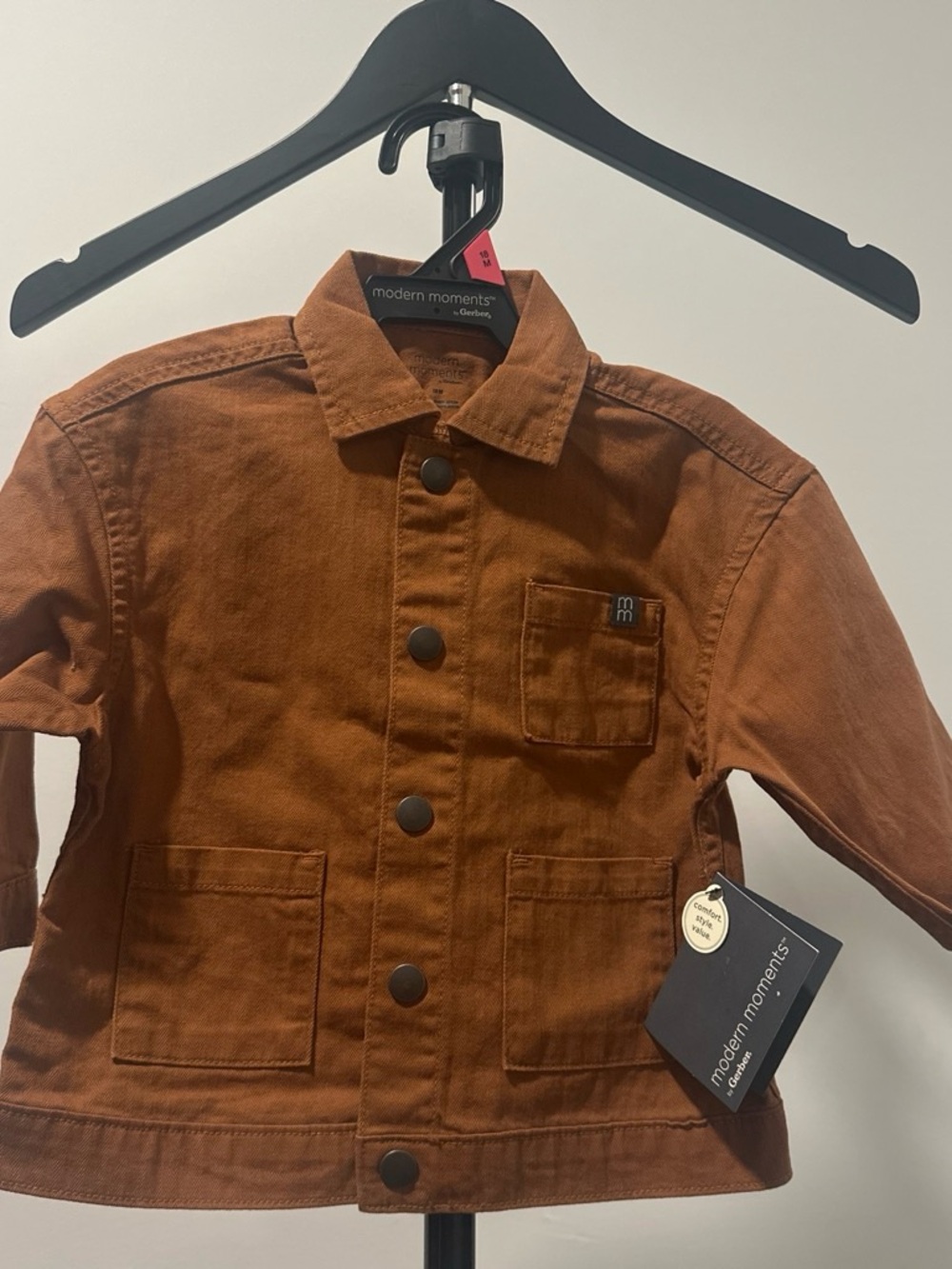 Modern Moments Rust Brown Utility Jacket